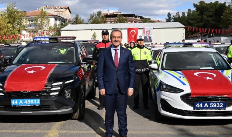 Malatya Emniyeti ve Jandarmasına 80 Yeni Araç!