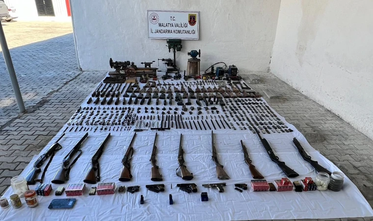 Malatya’da Kaçak Silah İmalatçısına Baskın!