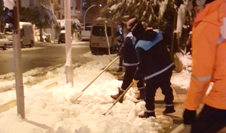 Battalgazi Belediyesi Gece Mesaisine Devam Ediyor!