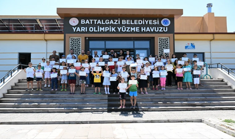 Battalgazi Belediyesi Yüzme Kursu Başlattı!