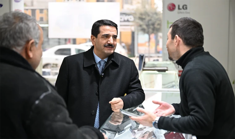 Başkan Taşkın, İnönü Caddesi Esnafından Sabır İstedi!