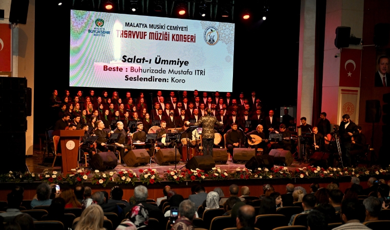 Malatya'da Tasavvuf Müziği Konseri Verildi!