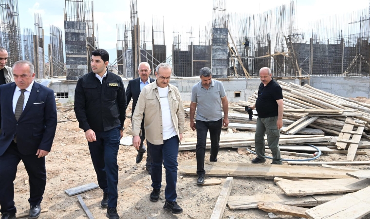 Malatya Valisi Seddar Yavuz Doğanşehir'de İncelemede Bulundu!