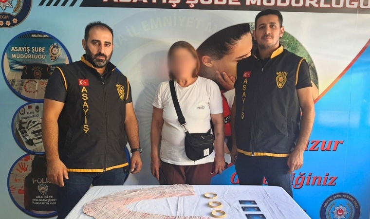 Malatya'da Kadın Dolandırıcı Yakayı Ele Verdi!