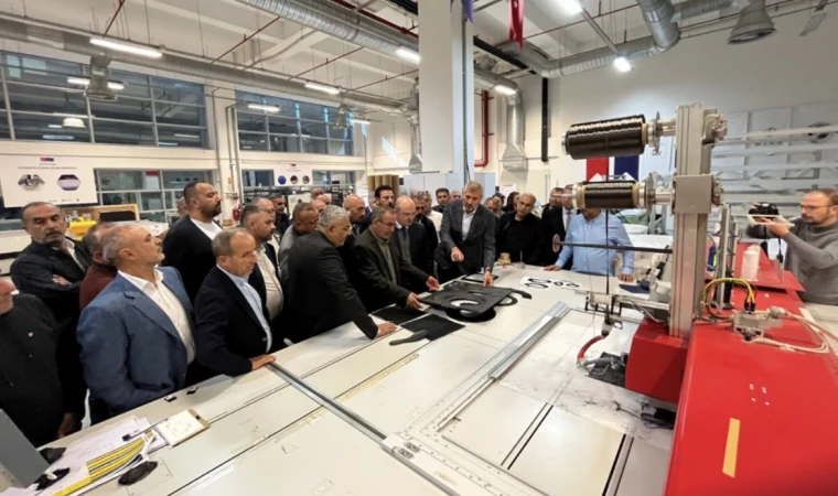 MTSO heyeti Bursa Model Fabrikada incelemelerde bulundu