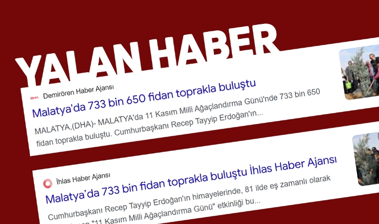 Malatya'da İHA ve DHA Yalan Habere Devam Etti!