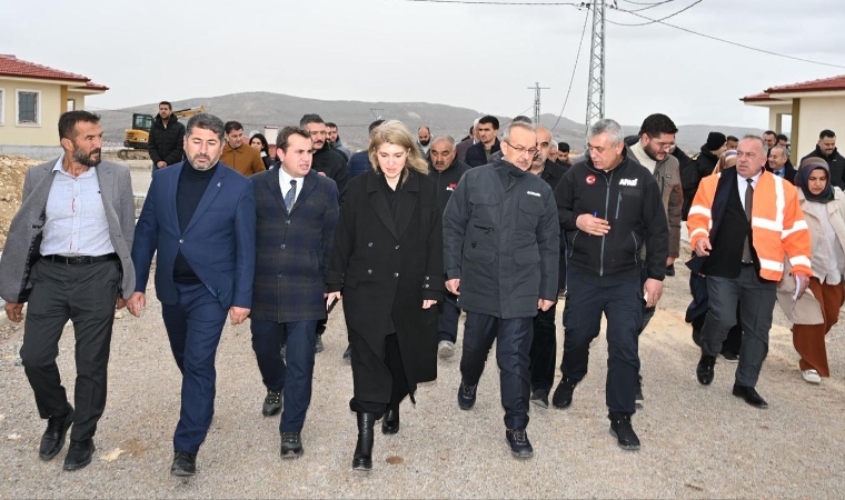 Milletvekili Ölmeztoprak, Vali Yavuz İle Akçadağ'da İnceleme Yaptı