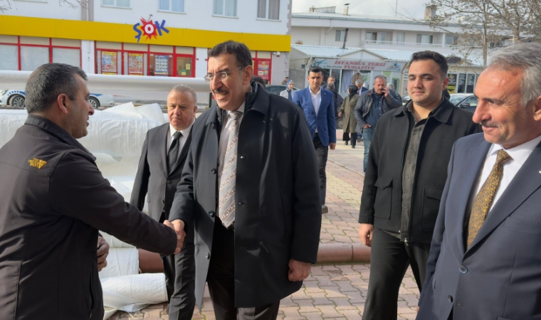 Milletvekili Tüfenkci, Arguvan'da Esnafların Nabzını Tuttu