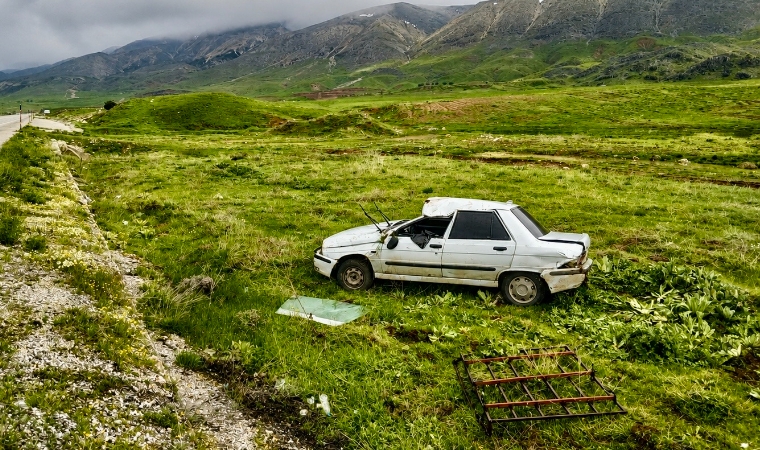 Doğanşehir’de Kaza: Otomobil Takla Attı, 6 Kişi Yaralandı
