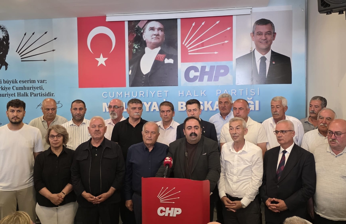 CHP Malatya İl ve İlçe Teşkilatları "Özel ve Ağbaba'nın Yanındayız" Dedi!