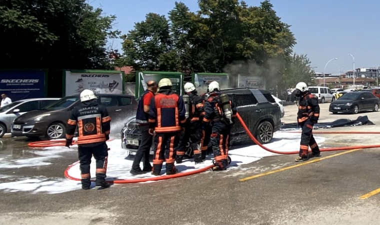 Malatya Park AVM Otoparkında Facianın Eşiğinden Dönüldü