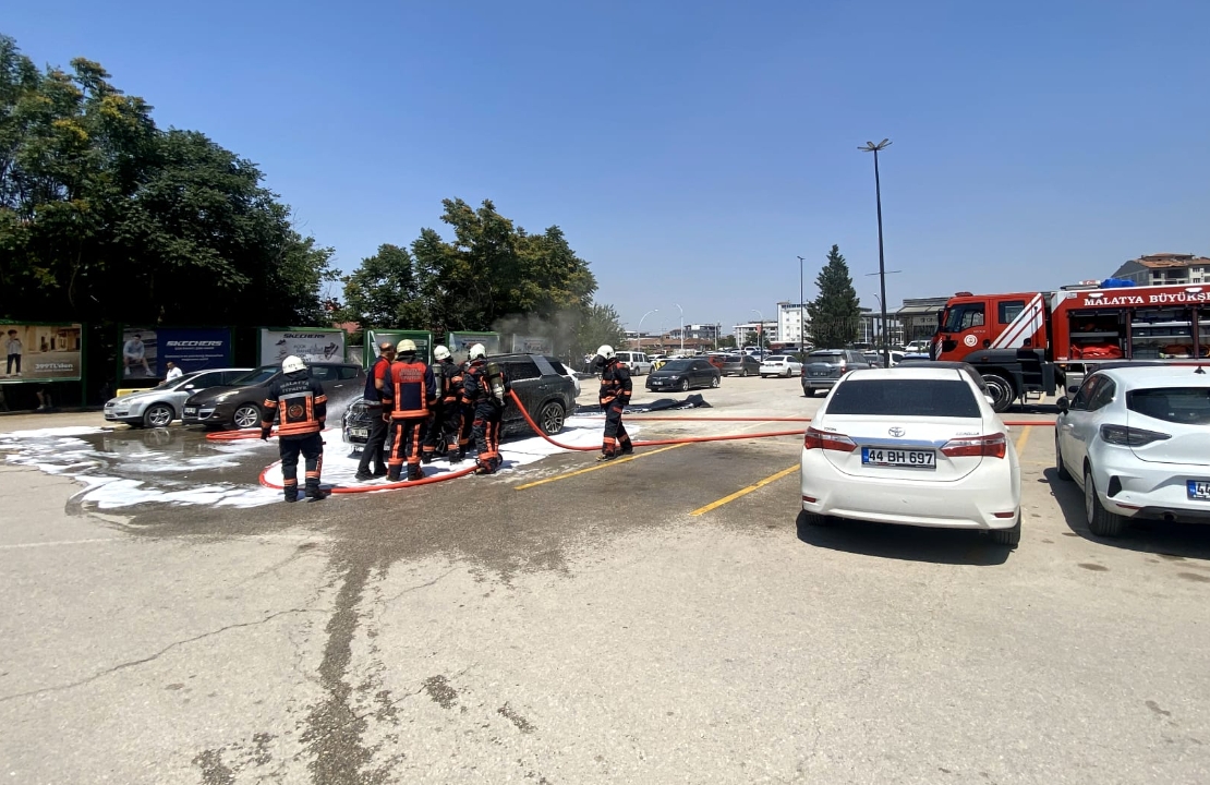 Malatya Park AVM Otoparkında Facianın Eşiğinden Dönüldü