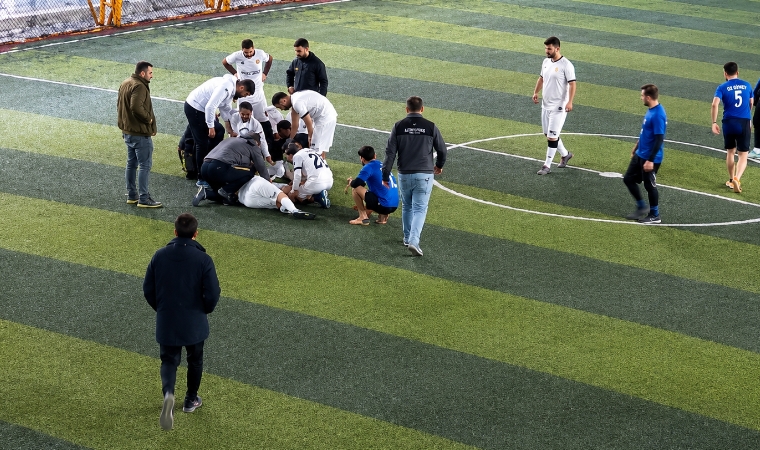 Malatya’da Halı Sahada Hayat Kurtaran Müdahale