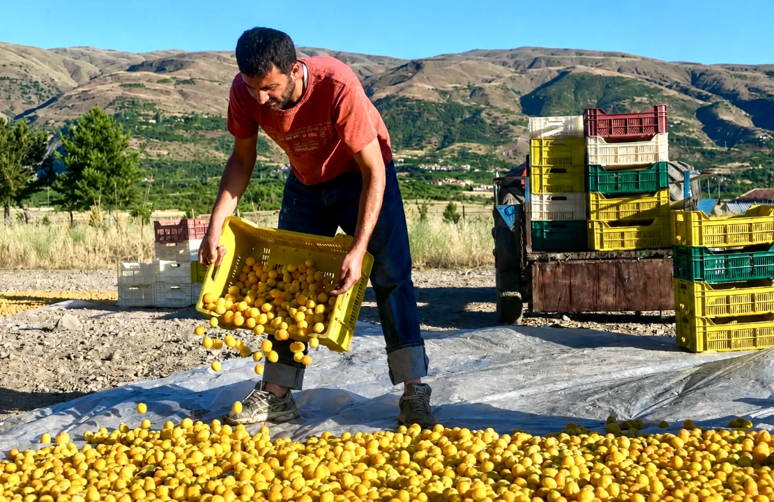 Malatya’da Kayısı İşçilerinin Yevmiyesi Belli Oldu