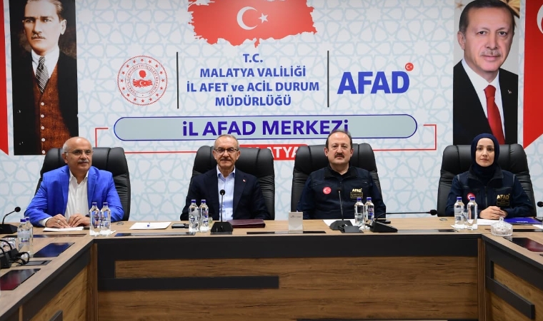 AFAD Toplantısında Malatya’nın Yeniden İnşa Süreci Değerlendirildi