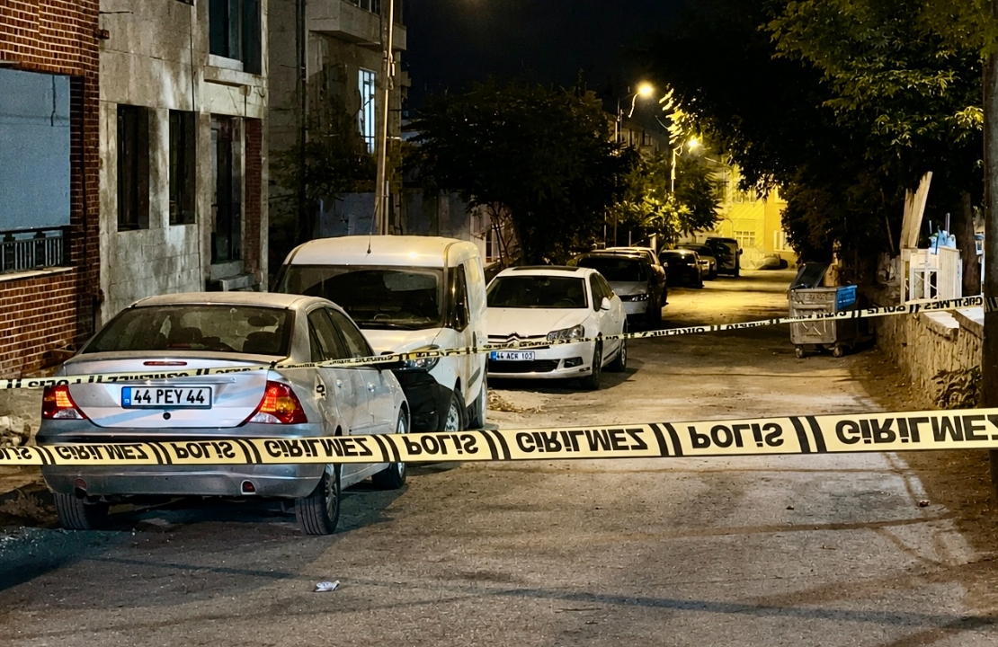 Malatya'da Gece Yarısı Silahlı Hesaplaşma: 2 Yaralı