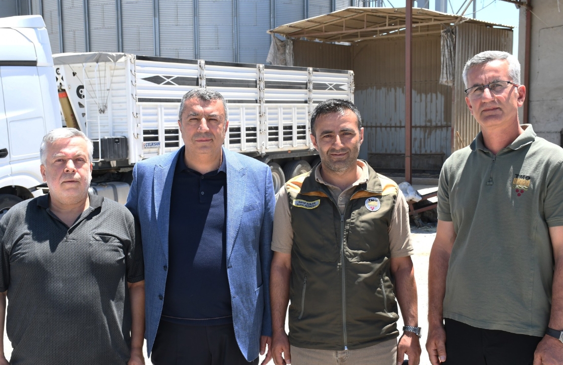 Malatya'da TMO Arpa ve Buğday Alımları Sürüyor