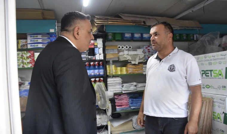 Başkan Sadıkoğlu Mağdur Esnafın Sesi Oldu!