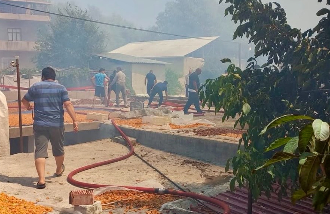 Darende'de Çıkan Büyük Yangın'a Tüm Ekipler Sevk Edildi