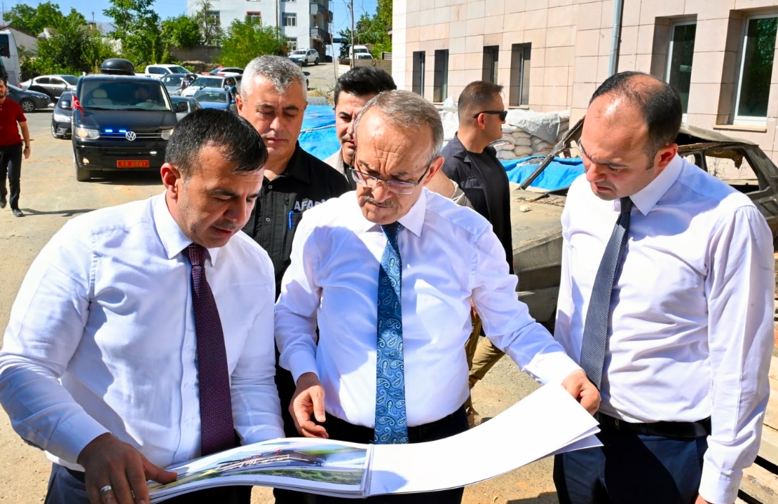 Vali Yavuz Pütürge’de Yatırımları Mercek Altına Aldı