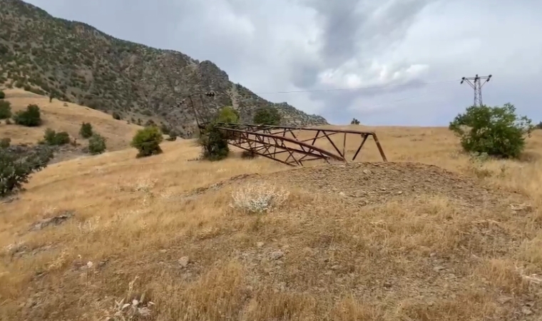 Pütürge’de Direkler Aylardır Yerde! Mezra Jeneratöre Mahkûm