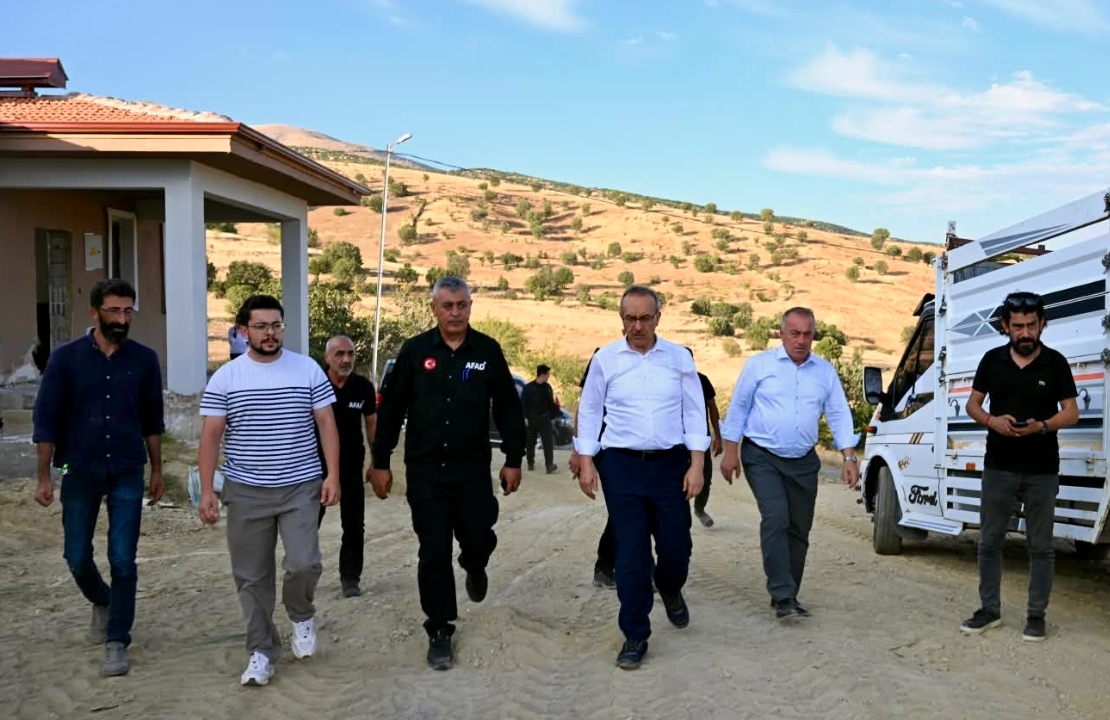 Vali Yavuz Doğanyol’daki Yatırımları Yerinde İnceledi
