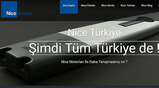 Kapı Motorlarında Tek Adres