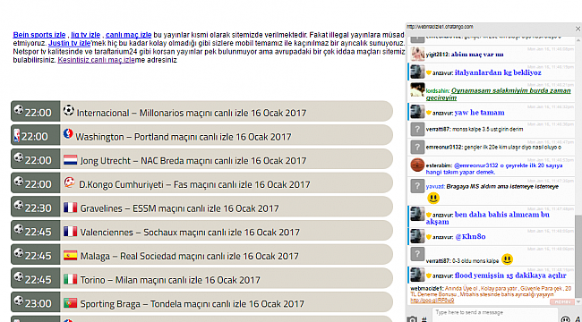 İnternette Canlı TV ile Maç Keyfi