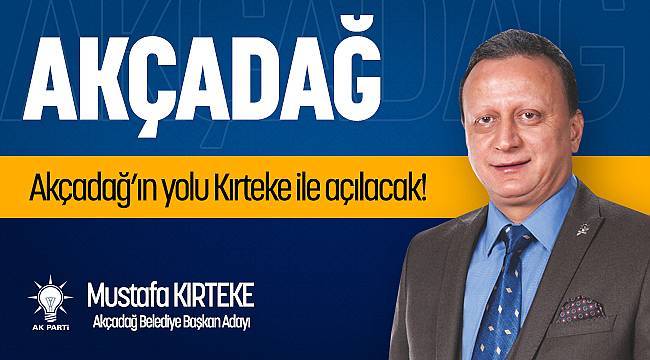 Akçadağ'ın Yolu Kırteke İle Açılacak