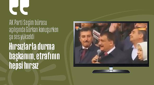 AK Parti Teşkilatına Hırsız Dedi Kıyamet Koptu