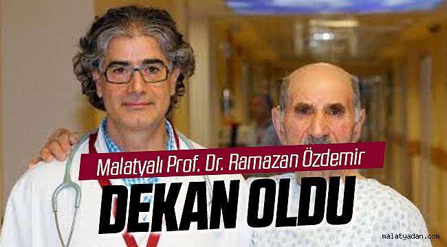 Prof. Dr. Ramazan Özdemir Dekan Oldu