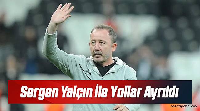 Malatya'da Sergen Yalçın Dönemi Bitti