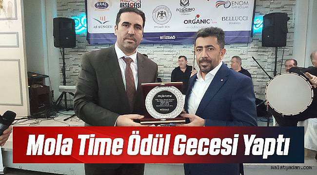 Mola Time Dergisi Ödül Gecesi Düzenledi