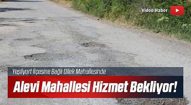 Dilek'de Alevi Mahallesi Hizmet Bekliyor!