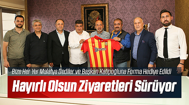 Başkan Mehmet Emin Katipoğlu'na Destek Yağıyor!