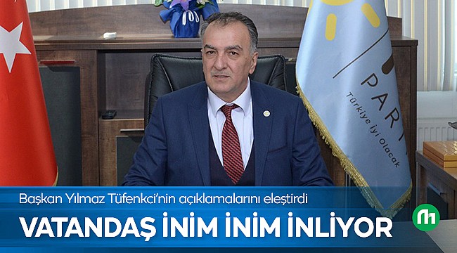 Başkan Yılmaz Tüfenkci'yi Topa Tuttu!