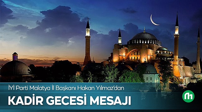 Başkan Yılmaz, "Bu Gece Kalplerin Arındığı Bir Gecedir"