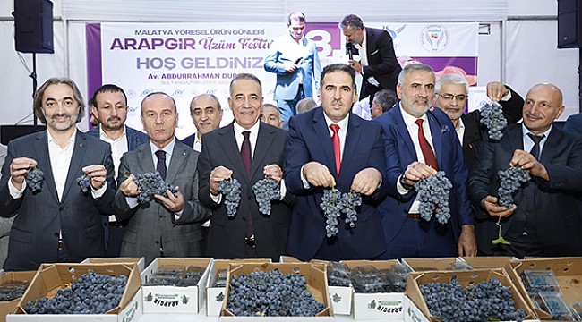 Sultangazi'de Arapgir Üzüm Festivali Başladı!