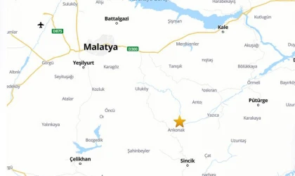 Malatya Pütürge İlçesinde Deprem Oldu!