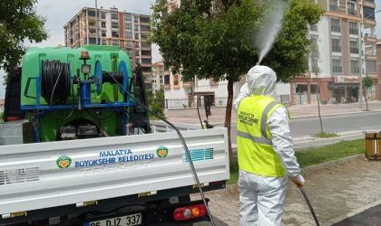 Malatya'da İlaçlama Faaliyetleri Arttırıldı!