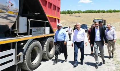 Malatya Tohma Mahallesinin Yolları Düzenleniyor