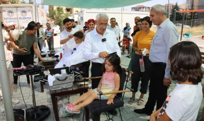 Malatya Battalgazi'de Çocuklara Ücretsiz Kuaför Hizmeti
