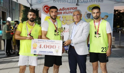 Malatya Battalgazi'de İlk Defa Yapılan Turnuvada Final