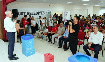 Malatya Yeşilyurt'da Çocuklara Sıfır Atık Eğitimi