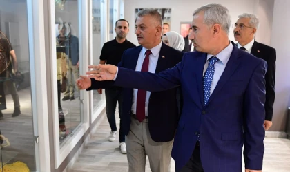 Malatya Valisi Ersin Yazıcı ve Emniyet Müdürü Arif Çankal Çırmıhtı'yı Gezdi!