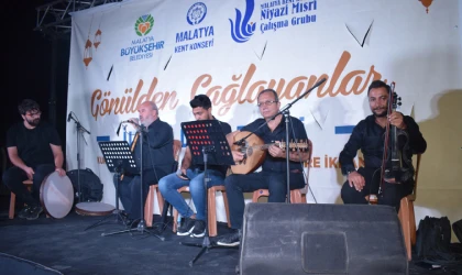 Malatya'da Gönülden Çağlayanlar Programı