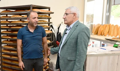 Başkan Güder MESOB'un ihmal ettiği esnafın yanında!