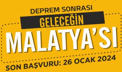 Malatya Kent Konseyi’den ’Deprem sonrası geleceğin Malatyası’
