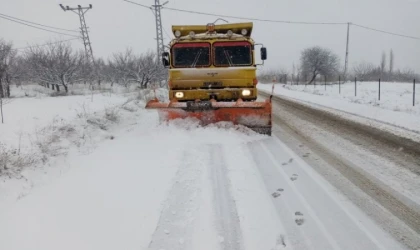 Malatya’da kar yağışı etkili oldu