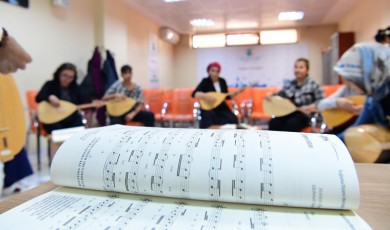 Malatya Yeşilyurt'ta Müzik Kurslarına İlgi Büyük